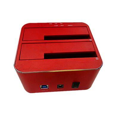 Hard Disk Docking With Cloning 2 Bays SATA USB3.0 HDD Docking Station photo-5