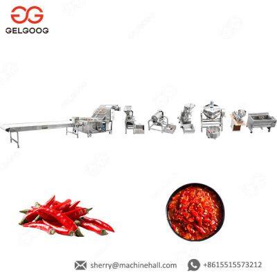 Small Scale Chili Sauce Production Machine Pepper Sauce Production Line