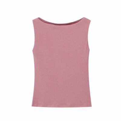 Slim Fit and Slimming Short Sleeveless Vest T-shirt Top for Women, 25 New Styles photo-4