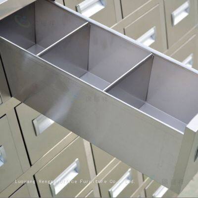 Space-Saving Stainless Steel Herbal Dispenser for Wellness Centers & Health Stores - Large Capacity Waterproof Cabinet for Herb Sample Management photo-2