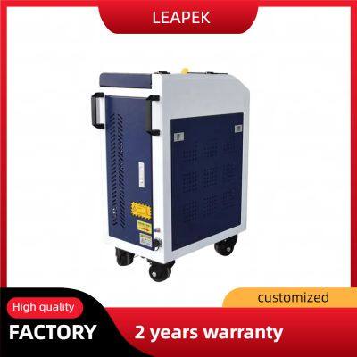 200W 300W 500W MOPA Pulse Type Automotive Cleaning Steam Car Wash Machine Fiber Laser Cleaning Machine Car Paint Clean Titanium photo-3
