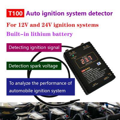 Автоматическая система детектора зажигания 0-50 кВ. Переносной тестер искрового напряжения для автомобилей 12В 24В. Анализатор ошибок зажигания цилиндра COP