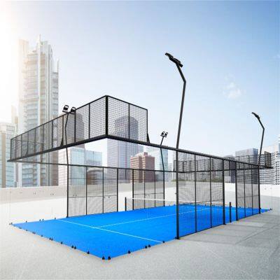 Padel Manufacturer Customized Durable Outdoor Indoor Paddle Tennis Court Cost