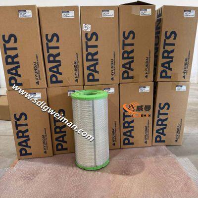 Hyundai Genuine Parts ELEMENT SET-ACLEANER 11N6-27040-K for Excavator