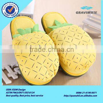 Despicable Me Food Fruit Slipper Plush Stuffed Funny Anime Slipper Jorge Animal Warm Winter Home Slippers For Women Men Kid