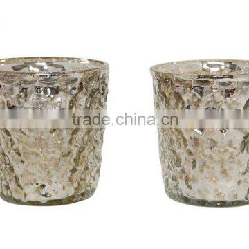 MERCURY Glass T-light Votive Holder Manufacture photo-2