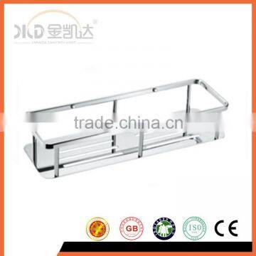 Stainless steel bath shelf, stainless steel single tier rack, 831 basket shelf