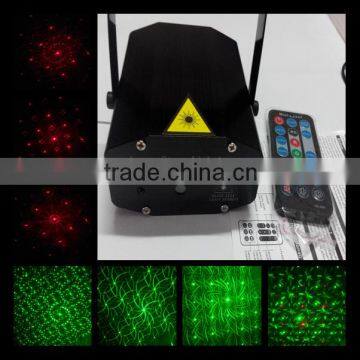 2014 Latest Design Mini DJ Laser Lights with Remote Control for Christmas,Birthday,Holiday Party