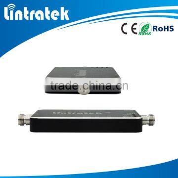 Lintratek brand WCDMA repeater OEM 2100mhz 65DBI 200-500 sqm good network gsm repeater 3g                        
                                                Quality Choice