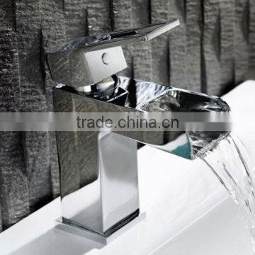 waterfall LED basin tap