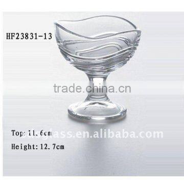 ice cream cup glass, ice cream bowl