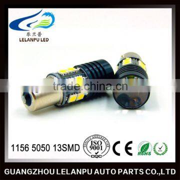 auto led lamp 1156 car led light 1156/1157 bay15d ba15s 5050 13SMD auto turn light reading lamp