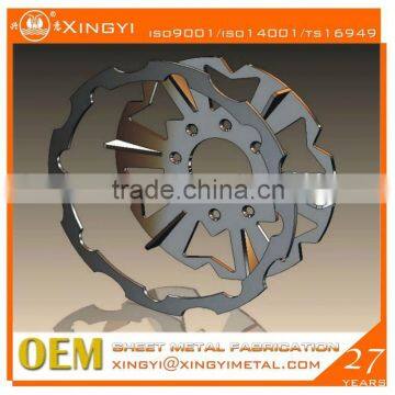 High quality Stainless steel forming CNC metallic shaping plate