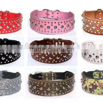 Wholesale Fashion Chain Pet Collar Mushrooms Nails Dog Collars photo-2
