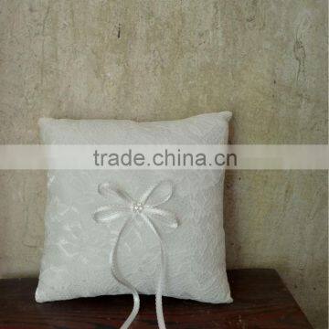 Lace Wedding Ring Pillow JS-W248