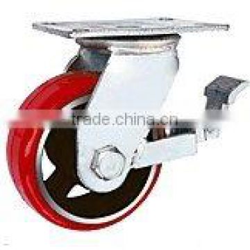 HEAVY DUTY PU CASTER WHEEL