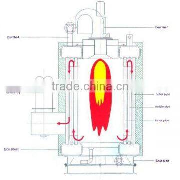 500kg Vertical Oil and Natural Gas Fired Small Steam Boiler photo-3