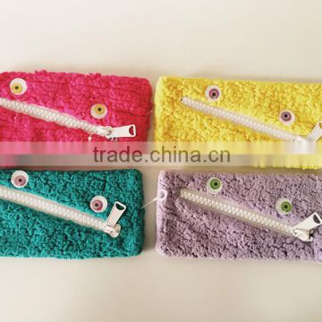 100% Felt Pen Pencil Case Bag with zipper