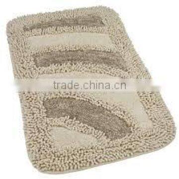 100% cotton bathrrom rugs