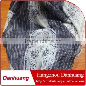 Fashionable 30D chiffon imitation digital printing shawl muslim hijab chiffon scarf