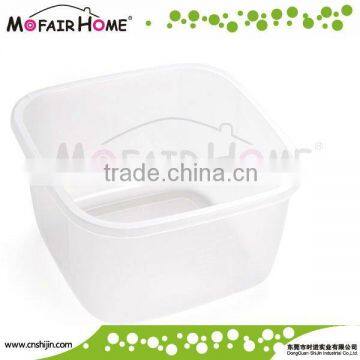 Kitchenware transparent plastic square lunch boxes