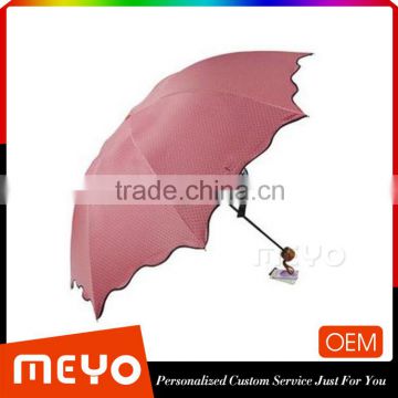 Custom Logo Painting Compact Umbrella