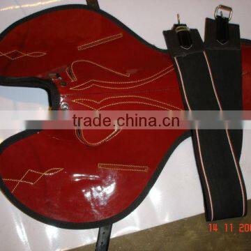 Horse racing saddle