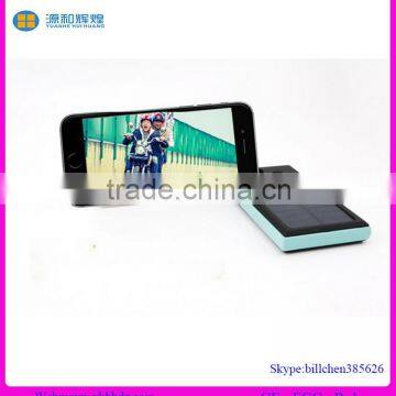 2016 New Idea Outdoor Waterproof Solar Polymer Battery 12000mah for Samsung and Iphone photo-5