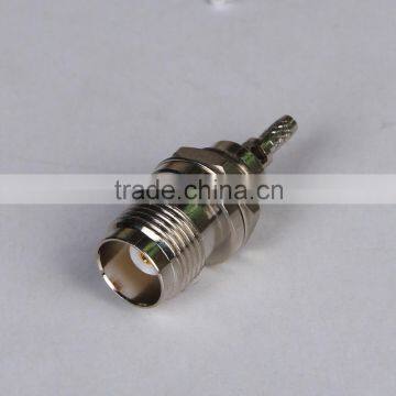 RF COAXIAL CONNECTOR,TYPE TNC CONNECTOR, 50OHM,RIGHT ANGLE/PLUG,MALE,MATCHING. photo-1