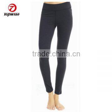 2015 Women High Stretched Yoga Leggings Solid Color