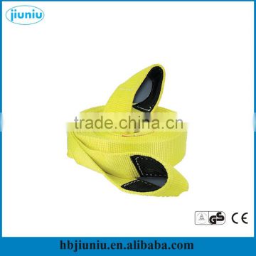 Pulling capacity 1000kg polyester flat web sling, lifting sling for crane/boat/pipe