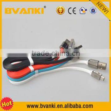 2016 New Technology USB Sync Data Charger Cable,Tablet Android 1M 2M 3M Flat Micro USB Cable,Flat Noodle Data USB Charger Cable photo-4