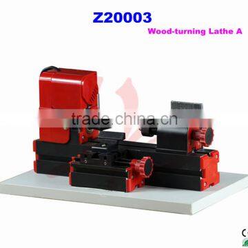 mini lathe machine Workpieces can be clamped by three-jaw chuck or collets(1-6mm) Wood-turning Lathe A Z20003