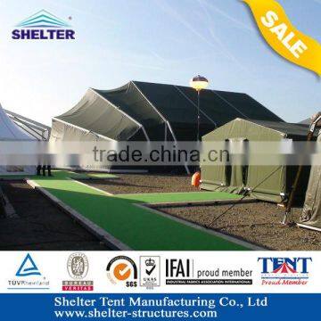 Long life span tent with aluminum alloy cover frame waterproof pvc tent