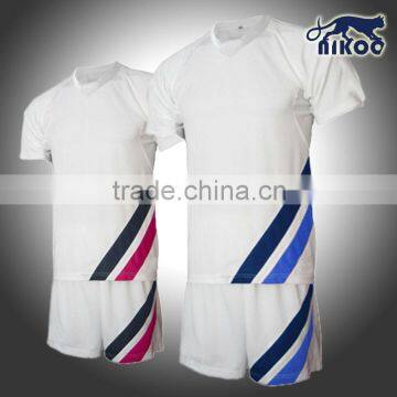OEM stripe soccer jersey uniform