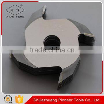 tungsten carbide tippde finger joint blade 160mmx4t