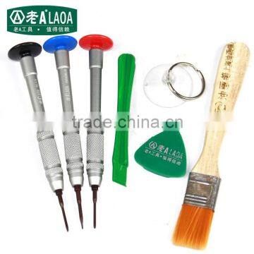 LAOA S2 material 9 in 1 precise screwdriver cellphone repair set