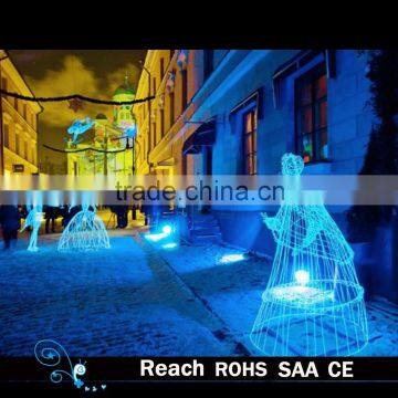 outdoor street led lights character shape design led lights christmas decoration street lighting