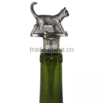 Pretty gift Cat wine champagne beer bottle stopper