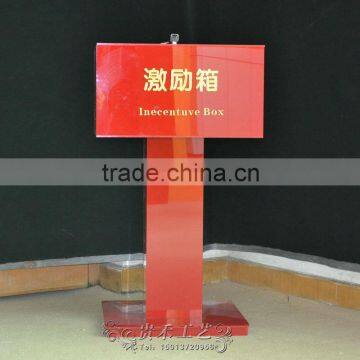 High Quality Clear Acrylic Box for Awarding,fashion Box With Lock photo-6