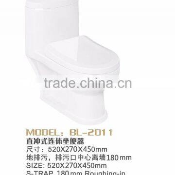 ceramic one piece children toilet