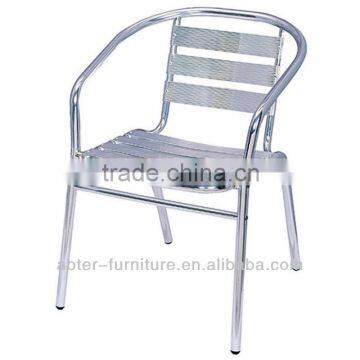 Modern outdoor garden cheap aluminium chair for sale