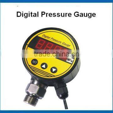 12-32V industrial Led display digital pressure gauge with output 4-20mA