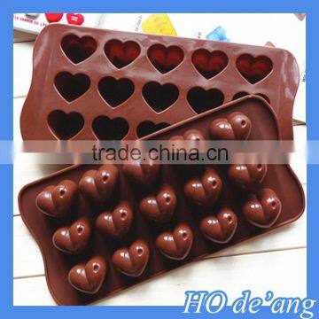 HOGIFT Thick silicone cake mold,12 holes flowers shape pudding jelly mold,handmade soap mold