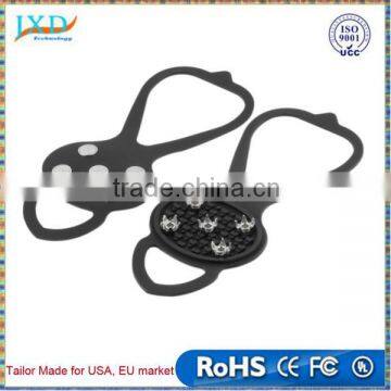 1pair Hot Newest Walking Cleat Ice Gripper Anti Slip Ice Snow Walking Shoe Spike Grip Camping Climb Ice Crampon Ice