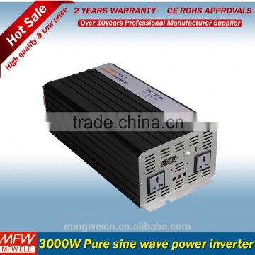 2014 new products 3000w dc ac inverter with built in battery