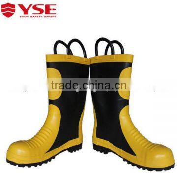 fire protective boot,safety shoes yellow