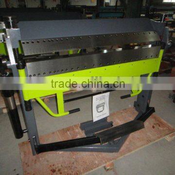 Manual metal hand brake folding machine PBB1020/2A 1270/2A