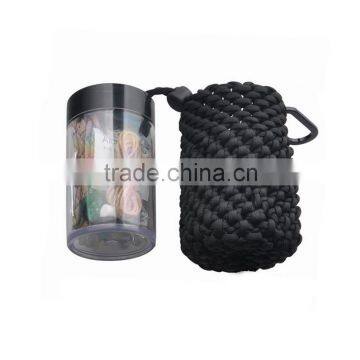 Wholesale Outdoor Hiking and Fishing Paracord Bottle Survival Gear