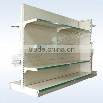 Dachang Manufacturer Steel Supermarket Shelf Single Sided and Double Sided Powder Coated